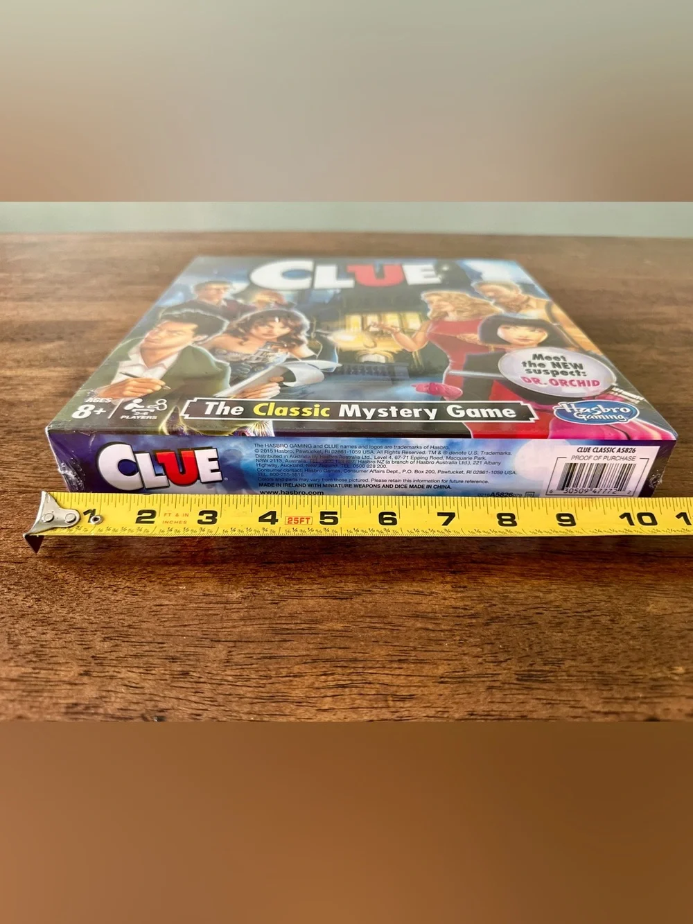 NEW! “Clue: The Classic Mystery Game” Hasbro Board Game